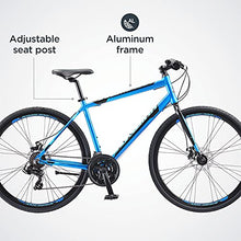 Schwinn Volare 1200 Hybrid Sports Road Bike Matte Blue