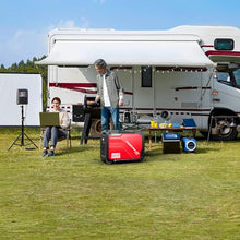 PowerSmart 4800W Inverter Generator,Parallel Ready&Electric Start Super Quite Gas Powered,RV Ready with 30A Outlet, EPA & CARB Compliant for Home Backup, Camping,Portable Power Station