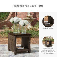 Signature Design by Ashley Wicker Outdoor End Table with Storage