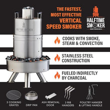 The Halftime Smoker - Smoked Perfection in Half the Time