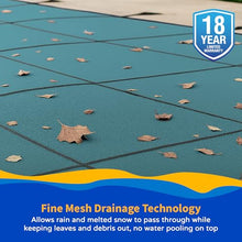 Blue Wave 16-ft x 32-ft Rectangular In Ground Pool Safety Cover - Green