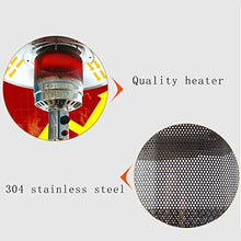 Patio Heater Heating Tip-Over Protection Adjustable Gas Patio Heater 220 x 80 x 45cm for Outdoor Garden Home 5-13KW
