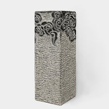 ARCVOX Xiangyun Decorative Columns Pedestal, Chinese Temple Sculpture Pillar, Handcast Polyresin Stone Finish, Landscape Garden Decoration (Size : 35.4in)