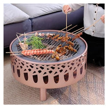 Multifunctional Fire Pit, Indoor Charcoal Brazier Table,Firepit