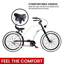Vivelo Chopper Beach Cruiser for Men Complete Bike 7-Speed Storck