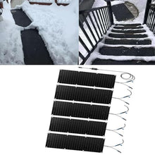 OIAJMJVED Snow Melting Mat - Anti-Slip Rubber Mat for Winter Snow and Ice Removal | 360W Waterproof Heating Pad(25.4x90cmx5Pcs)