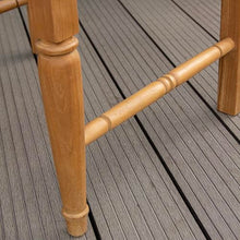 Cambridge Casual Texas 7-Piece Patio Dining Set – Solid Teak Wood Outdoor Furniture with 72-Inch Rectangular Table & 6 Chairs – Umbrella Hole – Weather-Resistant for Backyard or Garden
