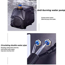CUTPOIY Commercial Misting Fan, Centrifugal Mist System 90° Oscillation 5 Speed High-Velocity Outdoor Indoor Cool Low Noise Black, Black,copper-260W