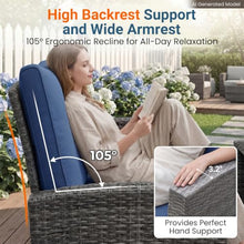Wisteria Lane 4 Piece Outdoor Wicker Patio Furniture Set for All Weather