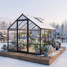 Garvee 8x10ft Walk-in Greenhouse, Heavy Duty Large Outdoor Green House