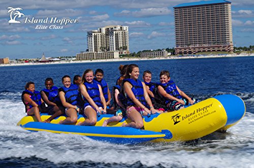 Island Hopper 12 Passenger Banana Taxi Elite Class Heavy Commercial Side by Side Banana Boat Yellow