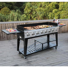 Royal Gourmet Event 8-Burner BBQ Propane Gas Grill with Cover, Outdoor