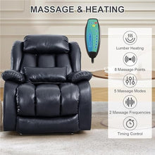 KTYUERGHK Power Lift Recliner Chair with Heat & Massage for Seniors