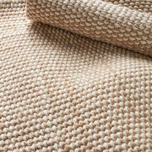 Dash & Albert Pebble Natural Solid Handwoven Rug, 9'6"x13'6"