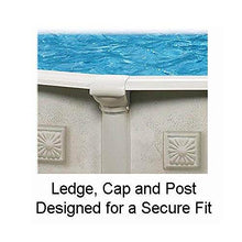 Aquarian Pools Round Steel Above Ground Swimming Pool Khaki