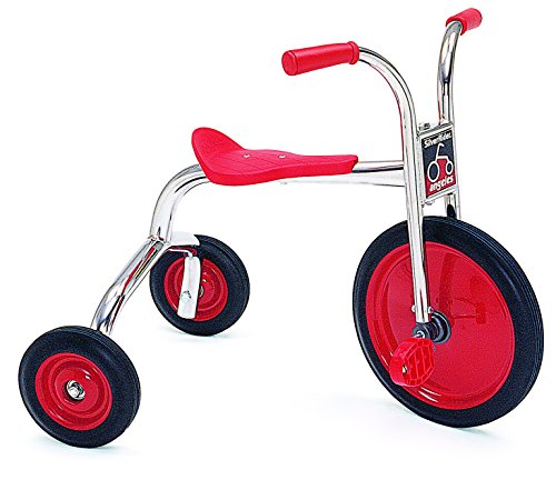 Children's Factory SilverRider Toddler Tricycle Silver-Red