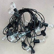 AMNOUR DC12V 50mm Addressable Full Color LED Pixel String Light Bulb; Transparent Cover; 30pcs String Lights (15m Length); IP67 Protection (Color : RGB-6500K)