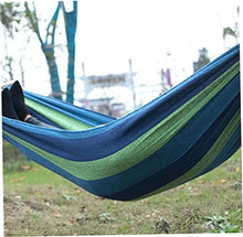 DULASP Canvas Fabric Hammock Indoor Portable Hanging Camping Hammock Swing Chair Home Bedroom Travel Hammock Lazy Chair