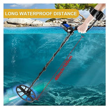 FENOKD Metal Detector, Metal Detector Professional Underground Depth Gold Detector Treasure 19.2KHZ High Frequency Detecting