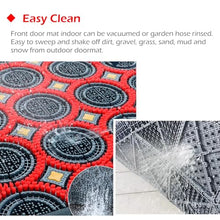 GTPBAO Heavy Duty Front Door Mat Outside Entrance, Slip-Resistant Patchwork mats for Foyer Market Patio Garage, Green(180x240cm/70.9x94.5in)