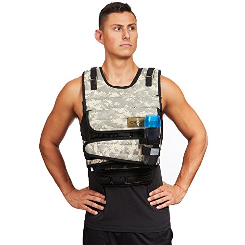 CROSS101 Adjustable Weighted Vest Camouflage