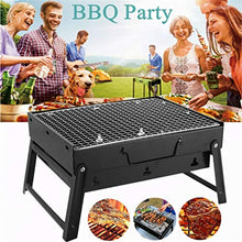 AFPSDLFJDLS Foldable BBQ Grills Patio Barbecue Charcoal Grill Stove Stainless Steel Outdoor Camping Picnic Accessories Tools