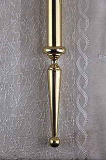HaoLin Bishop Crosier with Case G-15-XN Gold