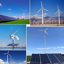 1300 Watts Wind Solar Powered System Hybrid Kit: 400W Wind Turbine Generator + 8pcs 120W Monocrystalline Solar Panel for Homes Boat Charge Battery 24V