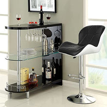 HASMI Bar Stools 2PCS/Set Bar Stools Modern Minimalist High Stools Backrest Bar Chairs Cash Register High Stools Household Bar Stools Lift Bar Stools Bar Chairs (Color : Black 2 PCS)