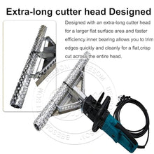 DHMYYXGS 27.5in Foam Planer Insulation Trimmer Spray Foam Cutter 1800W 14.5m/s Fast Trimming for Open/Closed Cell Foam Wall Prep 500MM-Opencell