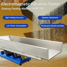 Yokoma Electromagnetic Vibrating Feeder Machine with Controller 100W 110V