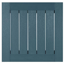 highwood AD-KITCHGW2-NBE Weatherly 2 Garden Chairs with 1 Square Side Table, 3-Piece Set, Nantucket Blue