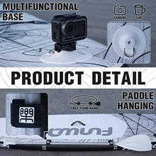 FunWater Inflatable 11'x33"x6" Ultra-Light SUP Stand Up Paddle Board LIGHT GRAY