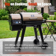 Z GRILLS 450A2 Wood Pellet Grill Smoker, PID V3.0, 459 Sq in, Bronze
