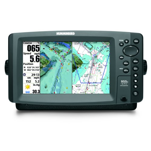 Humminbird 955c 8-Inch Waterproof Marine GPS Chartplotter with Navionics Gold and HotMaps Premium Charts