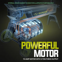 Sun Joe LJ602E 5-Ton 15 Am Electric Log Splitter w/Hydraulic Ram