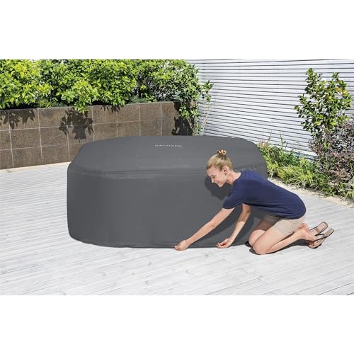 Coleman SaluSpa AirJet Inflatable Hot Tub Gray