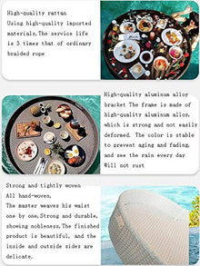 JDXQBLD Floating Serving Tray Table & Bar, Floating Breakfast Tray, Swimming Pool Floats for Adults, Durable, Waterproof and Breathable Heat Dissipation, for Spas, Bath, Parties