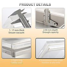 Kolice Commercial Automatic Chamber Vacuum Sealer Machine Food Saver Silver