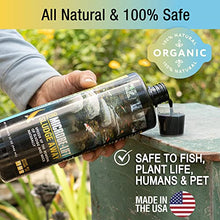 MICROBE-LIFT MLXSA55G Sludge-Away Pond and Outdoor Water Garden Sludge Remover, OK for Koi Fish, Plant Life, and Decor, 55 Gallons