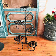 OJKJGYTF 5 Tiers Flower Rack Plant Stand Multi Flower Stand Bonsai Display Shelf Yard Garden Patioe