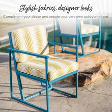 RSH DECOR: Sunbrella Deep Seating Cushion with Pillow Back | 26” x 30” Seat | Water and Fade-Resistant Performance Fabric | Outdoor Chair Cushion Set for Patio Furniture | Canvas Black - Made in USA