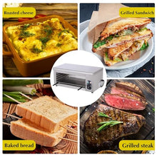 YXCUSAM Electric Salamander Oven, 2000W Commercial Cheese Melter Grill,for Melt Cheese,Toast Sandwiches,Steak