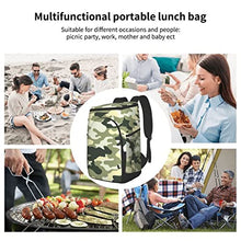 Outdoor Insulation Cooler Backpack Lunch Bags for Picnic Hiking Camping Beach Party Fruits Drinks Organizer Box Bag (Color : A Size : 15 x 10.2 x 7.5 in)