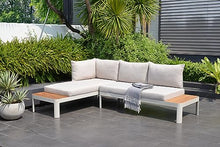 Brampton Balze 2-Piece Seating Set | Ideal for Patio and Outdoors | Certified Teak Sofa