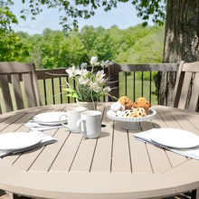 highwood 5 Piece Lehigh Round Counter Height Dining Set, Whitewash