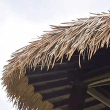 WLCGYD Synthetic Thatched Roofing for Tiki Hut, Palapa Straw Roof Panels Hats 20" X 10 Inch Grass Blinds Fireproof, 2-30 PCS Umbrella Cover/Caps for Gazebo Canopy Cottage Pergola(20pc)