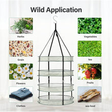 iPower 36-Pack 2ft 4-Layer Mesh Herb Rack Drying Net with Free Storage Bag