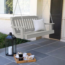 Highwood Lehigh Porch Swing, 4 Feet, Harbor Gray