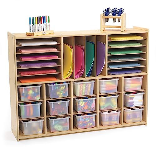 Children's Factory Angeles Value Line Kids Classroom Organizer Wooden